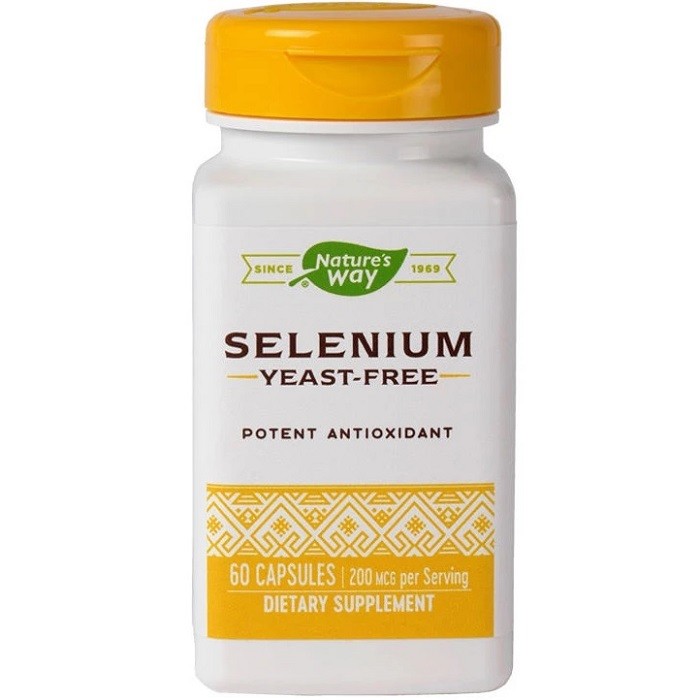 Selenium 200mcg 60 capsule Nature's Way
