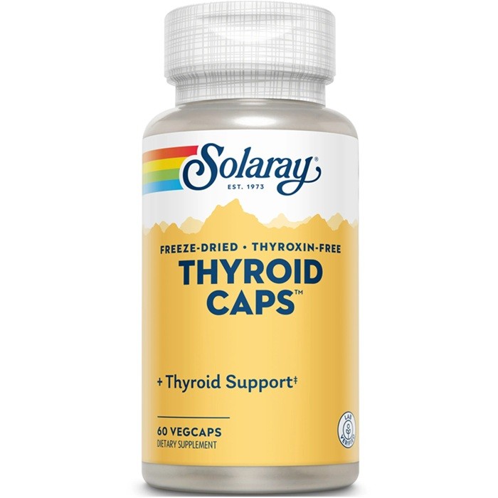 Thyroid Caps (sanatatea glandei tiroide) 60 capsule vegetale Solaray