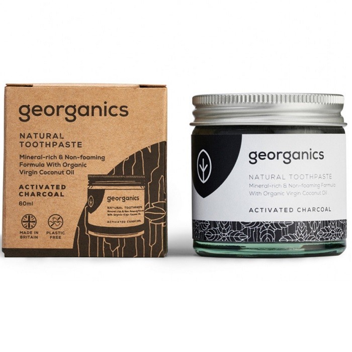 Pasta de dinti minerala Charcoal 60ml Georganics
