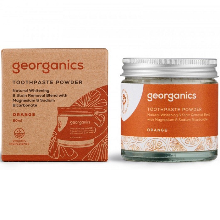 Pasta de dinti pudra Orange 60ml Georganics