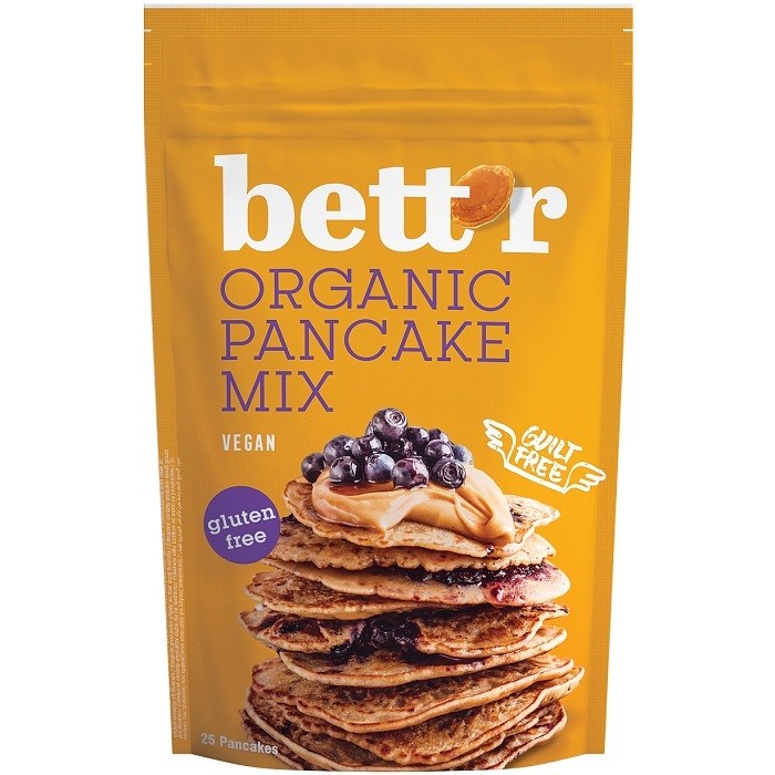 Mix pentru clatite bio, fara gluten 400g Bettr
