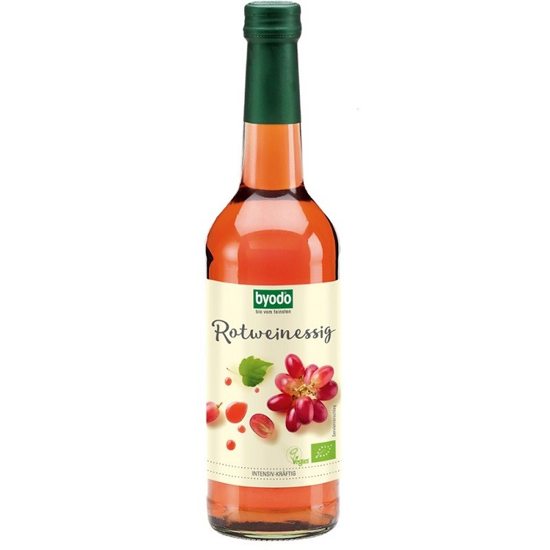 Otet din vin rosu bio 500ml Byodo