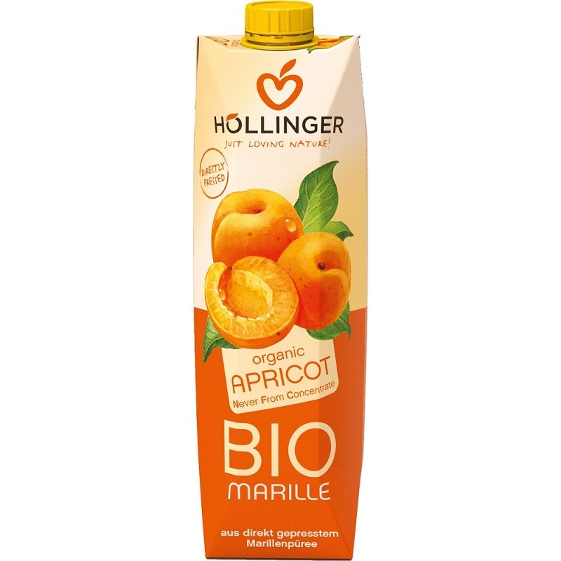 Nectar de caise bio 1 litru Hollinger