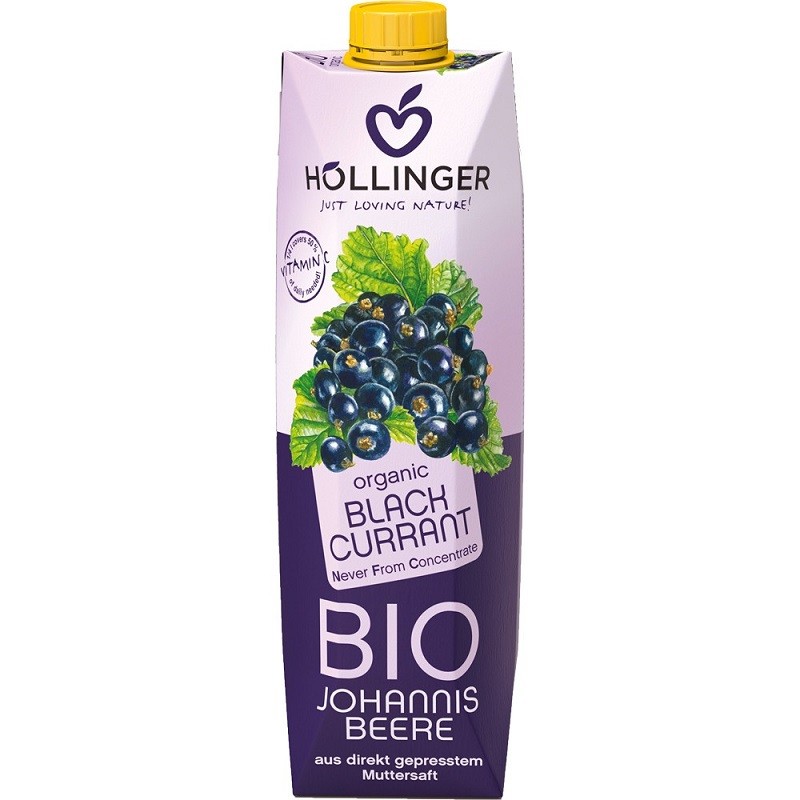 Nectar de coacaze negre bio 1 litru Hollinger
