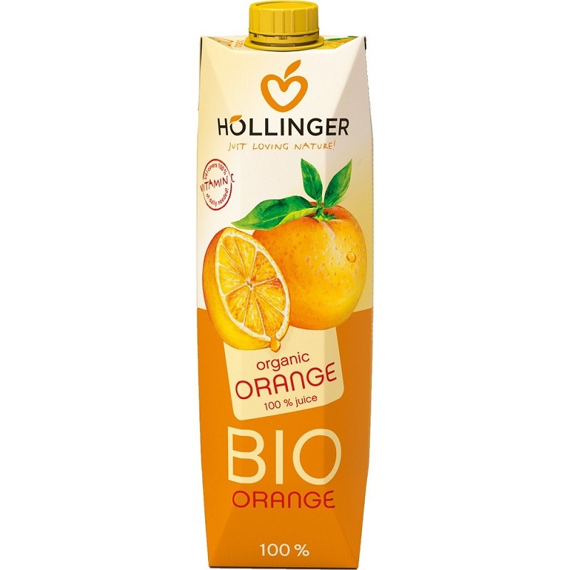 Suc de portocale bio 1 litru Hollinger