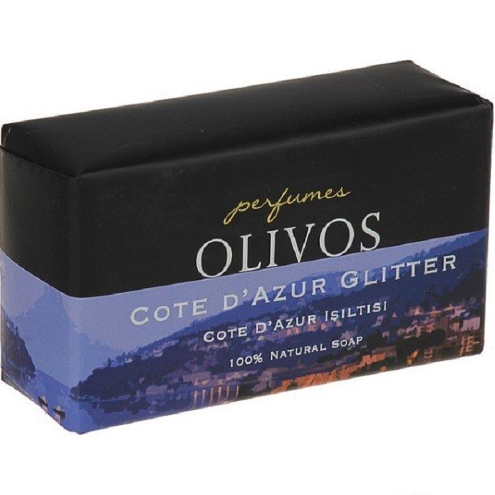 Sapun parfumat pt ten, corp si par, Cote d’Azur cu sclipici 250g Olivos