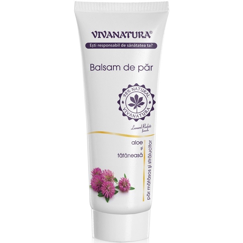 Balsam de par cu aloe vera si tataneasa, natural 250ml VivaNatura