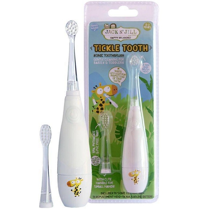 Periuta de dinti sonica pt copii Tickle Tooth 0-6 ani Jack n Jill