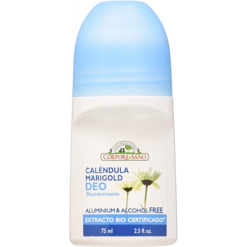 Deodorant roll-on cu galbenele pt piele sensibila 75ml Corpore Sano