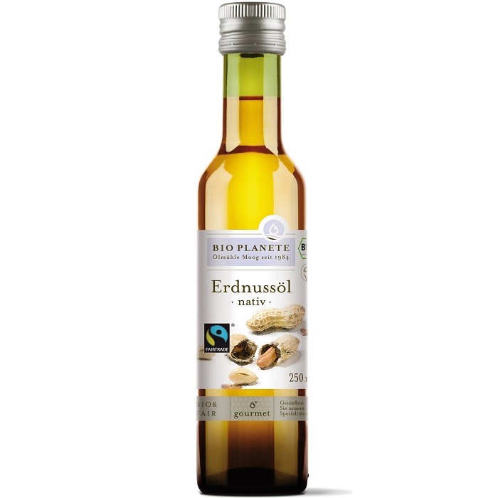 Ulei de arahide nativ bio 250ml Bio Planete