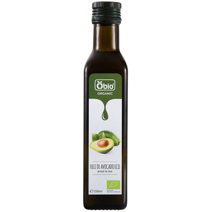 Ulei de avocado bio, presat la rece 250ml Obio