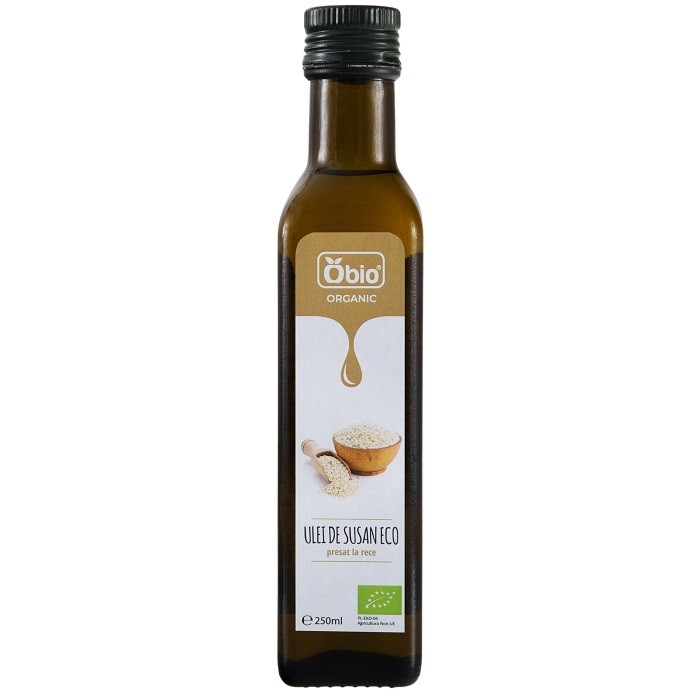 Ulei de susan bio, presat la rece 250ml Obio