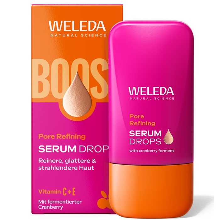 Serum Drops Booster Pore Refining Vitamin C 30ml Weleda