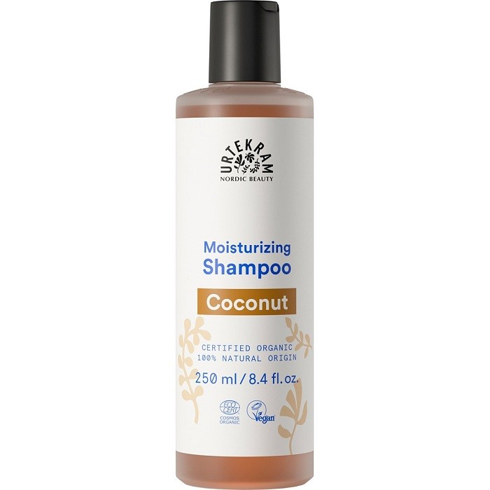 Sampon cu nuca de cocos bio pentru par normal 250ml Urtekram