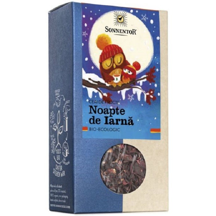 Ceai de fructe bio Noapte de iarna 100g Sonnentor