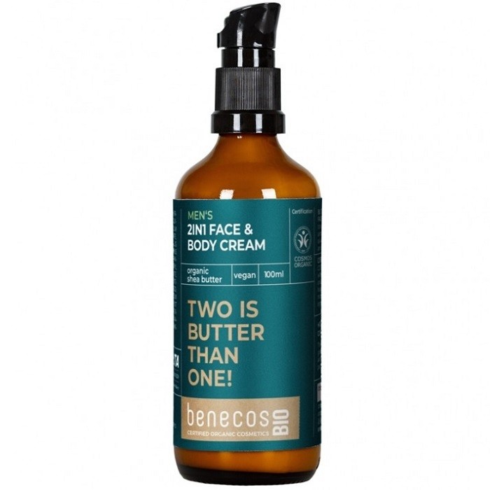 Crema de ten si corp bio pt barbati Two is butter than one 100ml Benecos