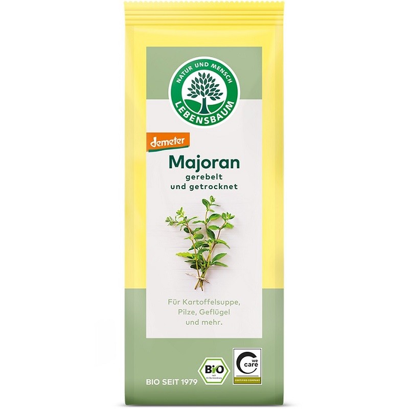 Frunze de maghiran bio, tocate 12.5g Lebensbaum