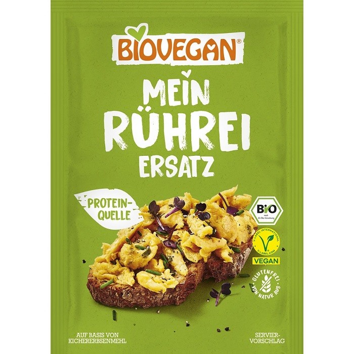 Inlocuitor vegan pentru oua batute bio, fara gluten 50g Biovegan