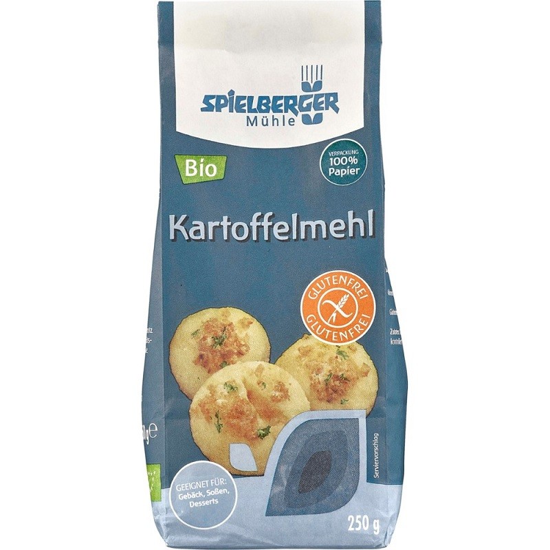 Amidon de cartof bio, fara gluten 250g Spielberger