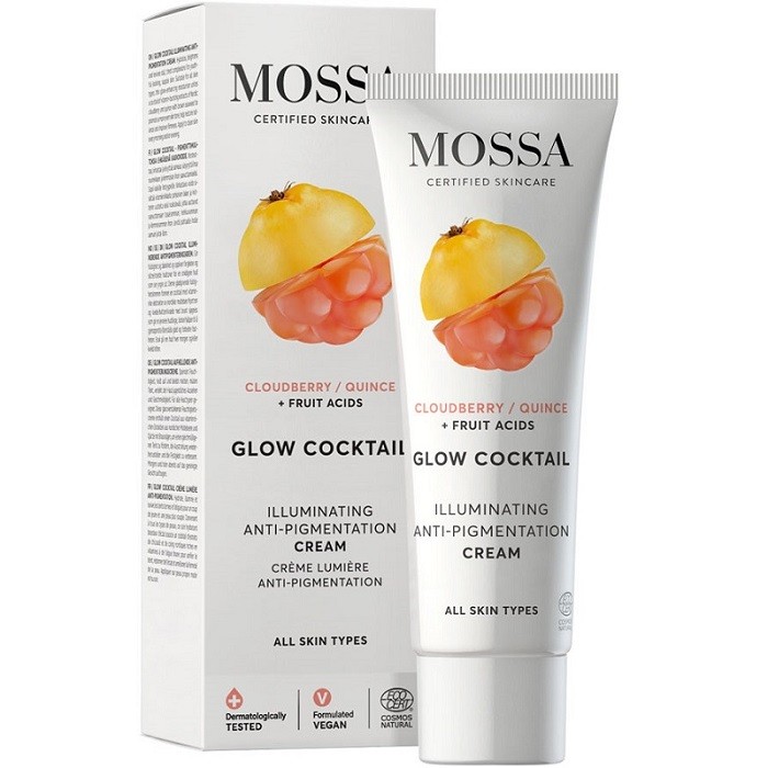 Crema iluminatoare anti pete pigmentare Glow Cocktail 50ml Mossa
