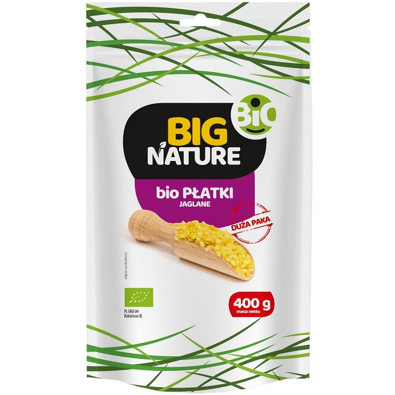 Fulgi de mei bio 400g Big Nature