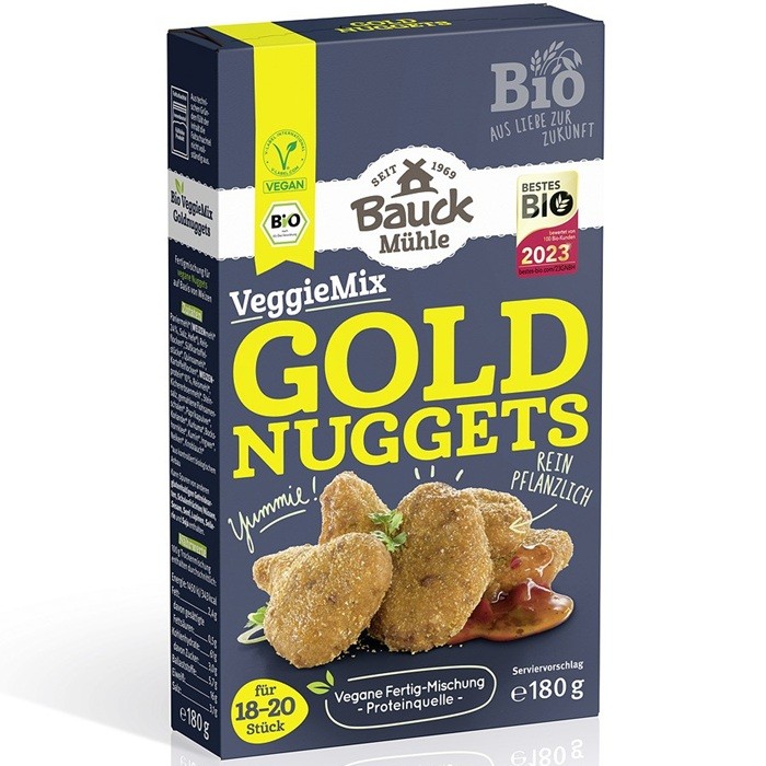 Mix vegan pentru chiftelute aurii bio 180g Bauckhof