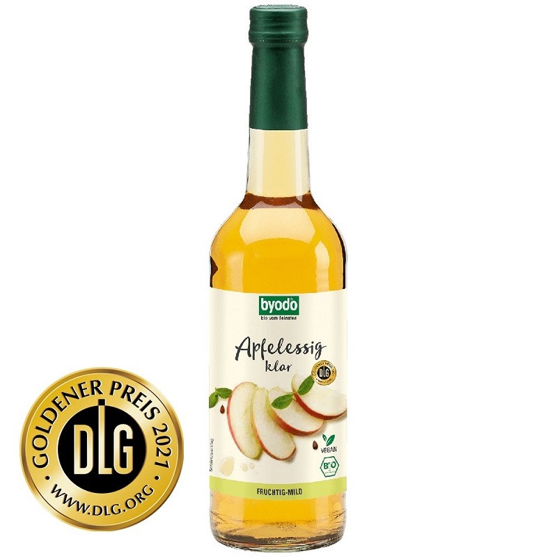 Otet de mere filtrat bio 500ml Byodo