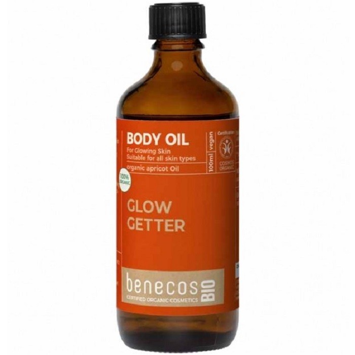 Ulei organic din samburi de caise, ten si corp 100ml Benecos