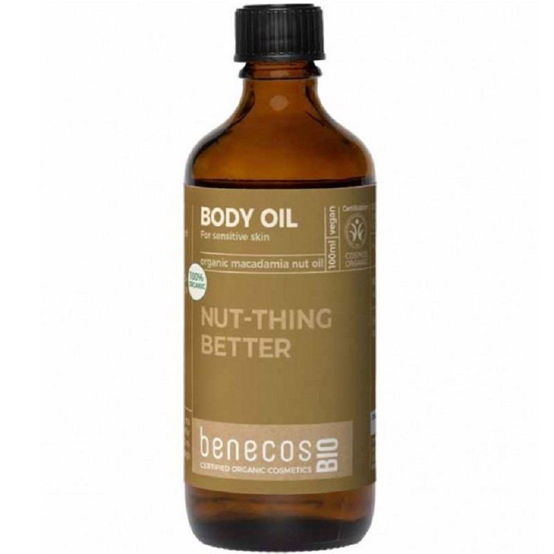 Ulei organic de macadamia, ten si corp 100ml Benecos