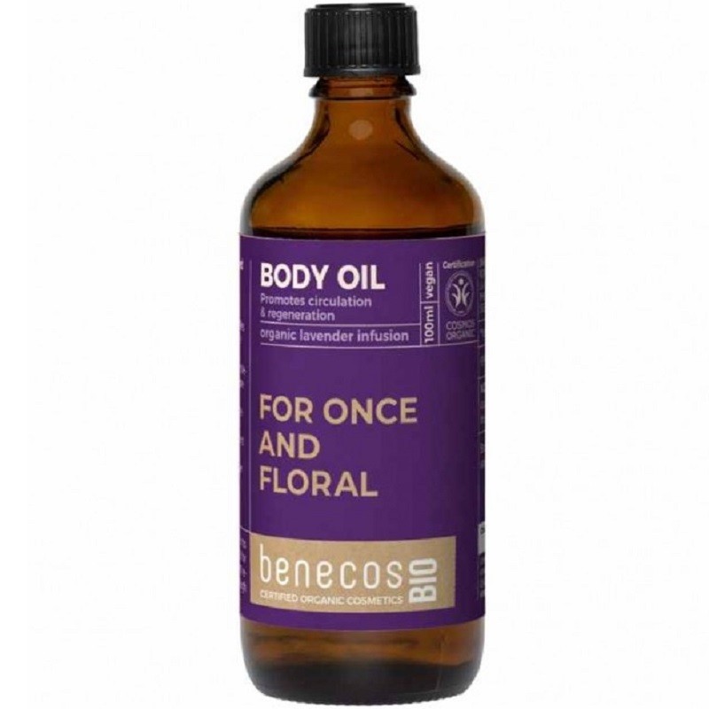Ulei organic ten si corp cu lavanda 100ml Benecos