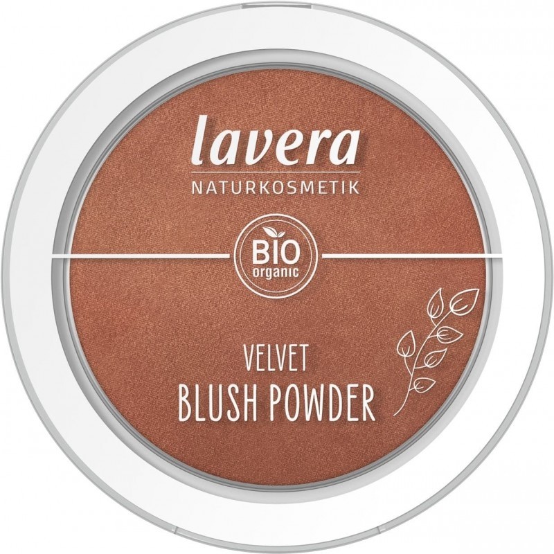 Fard de obraz bio Velvet Blush Powder, Cashmere Brown 03 Lavera 5g