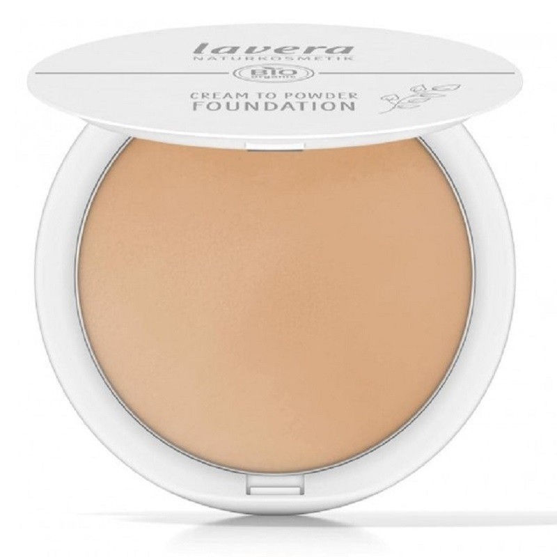 Fond de ten compact Cream to Powder, Tanned 02 Lavera 10.5g