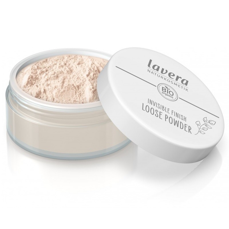 Pudra libera transparenta Invisible Finish, bio vegana 11g Lavera