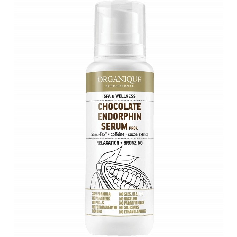 Ser anticelulitic bronzant cu ciocolata 200ml Organique