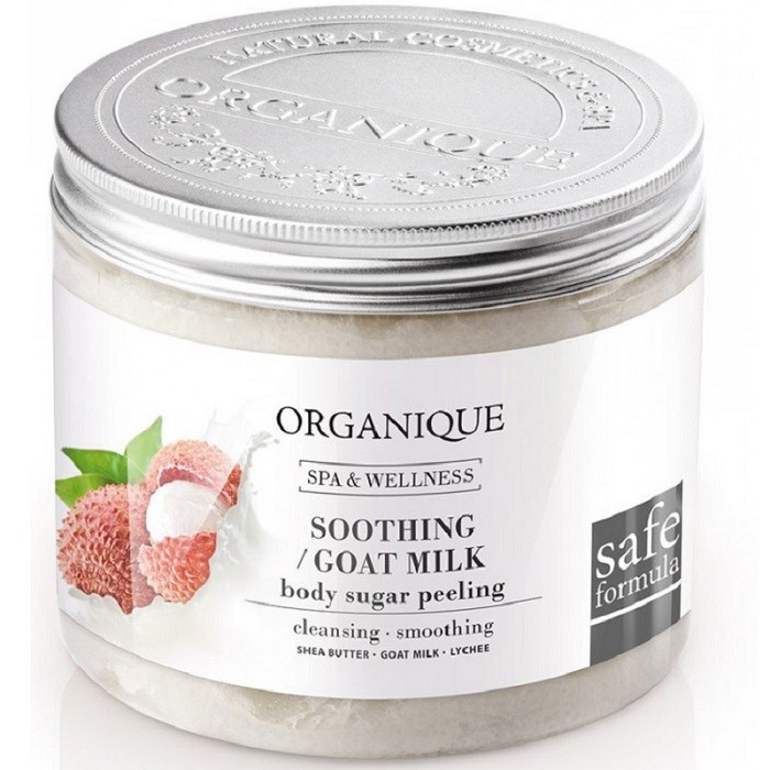 Exfoliant de corp cu lapte de capra si litchi 200ml Organique