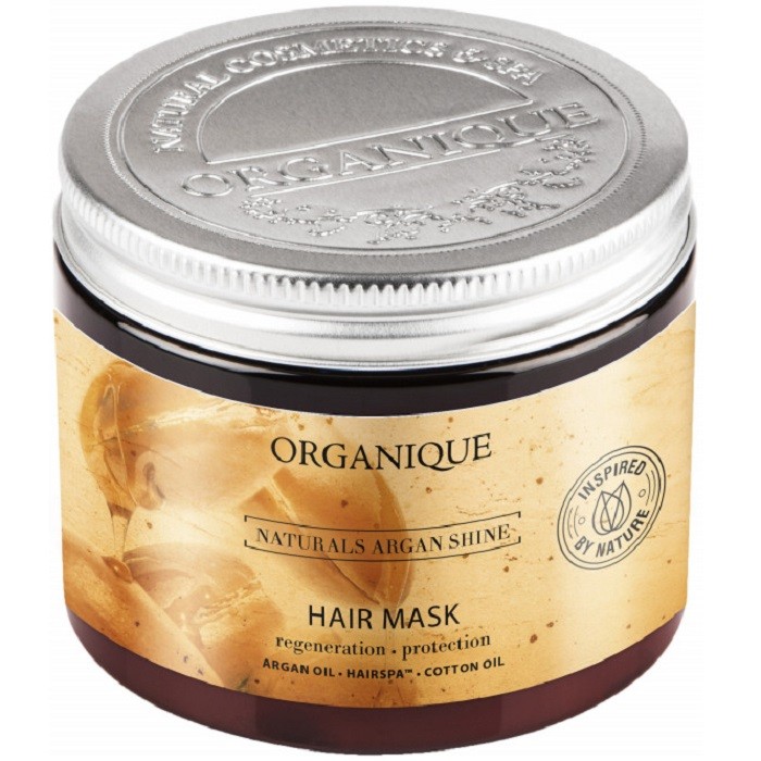 Masca hranitoare par uscat Naturals Argan Shine 200ml Organique