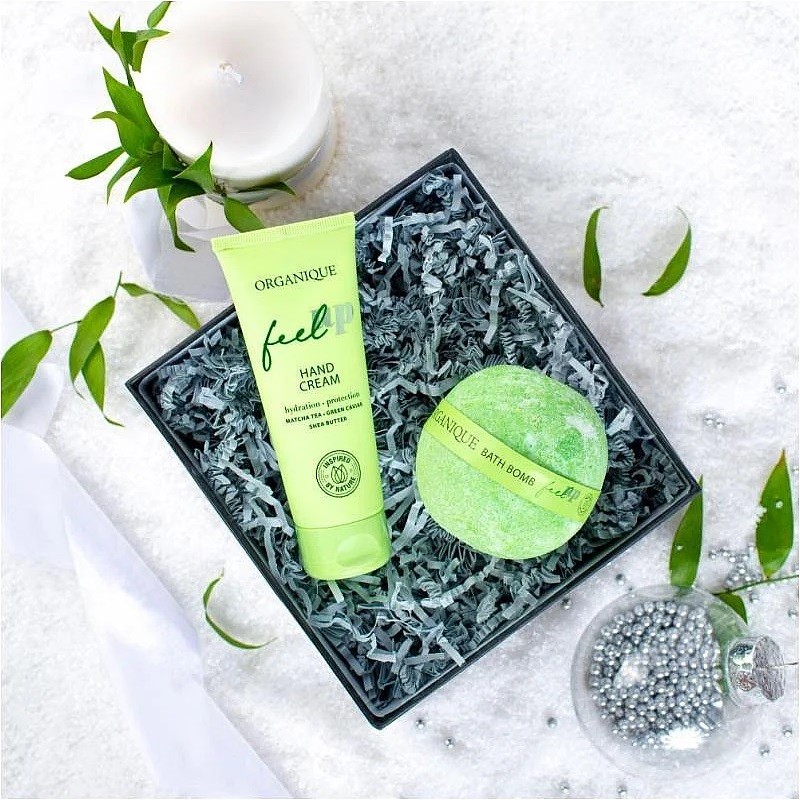 Set cadou Perfect Match (crema de maini si bila de baie) Organique