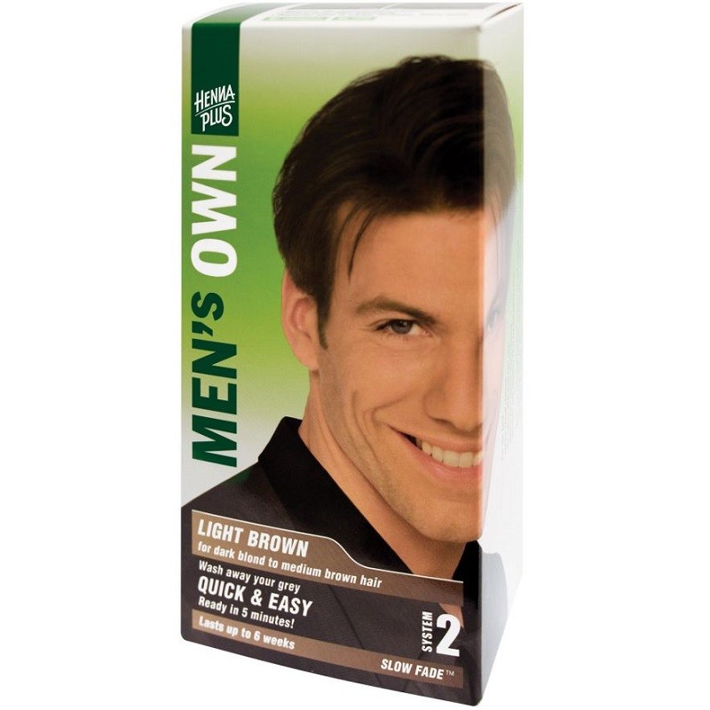 Vopsea par barbati Men's Own Light Brown 80 ml Hennaplus