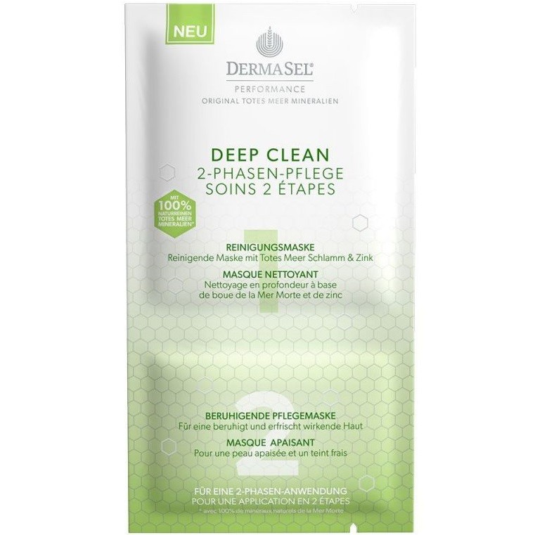 Masca faciala in 2 faze Hyaluron Forte Deep Clean 9ml Dermasel