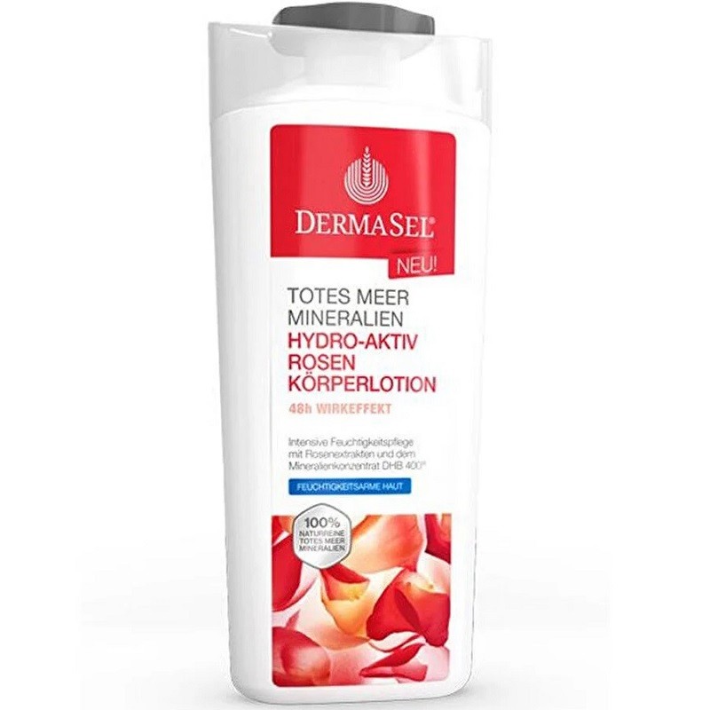 Lotiune de corp hidro-activa cu trandafir 250ml Dermasel