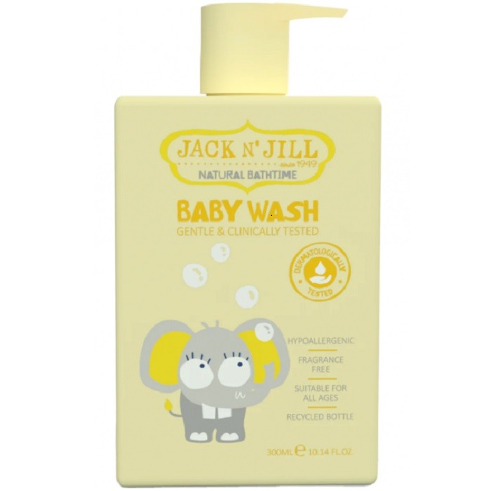 Gel de dus pentru bebelusi, fara parfum 300ml Jack n Jill