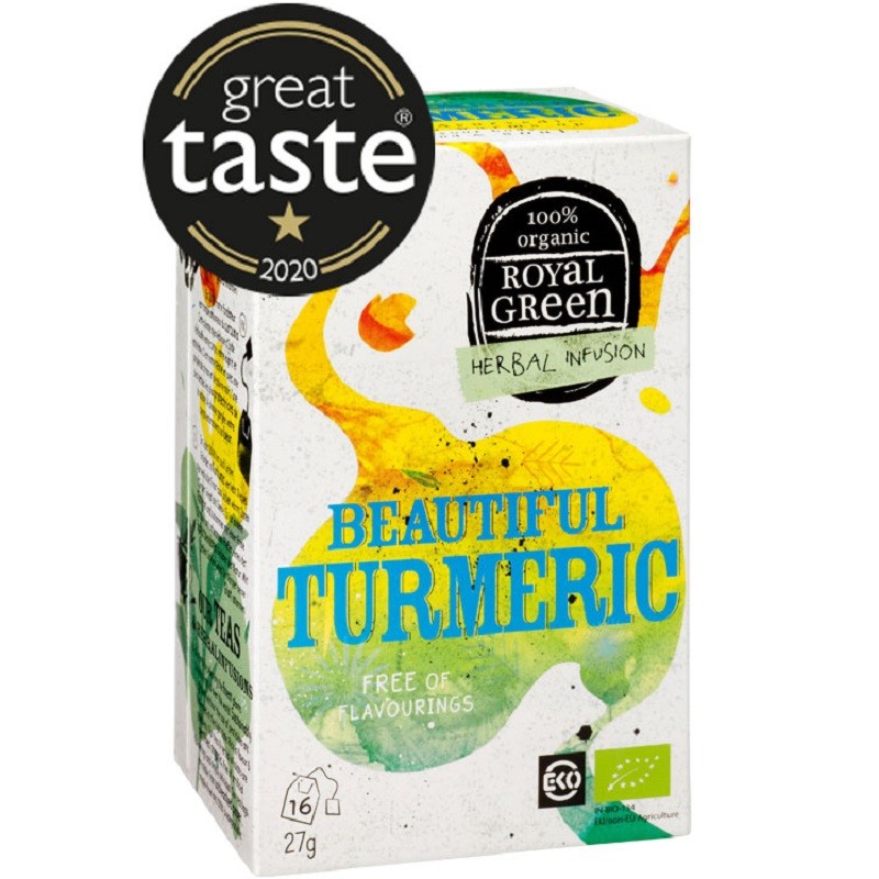 Ceai bio Beautiful Turmeric 16 plicuri Royal Green