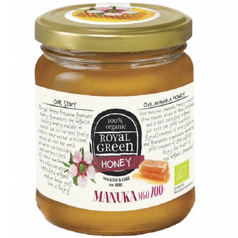 Miere de Manuka MGO 200+ Royal Green 250g