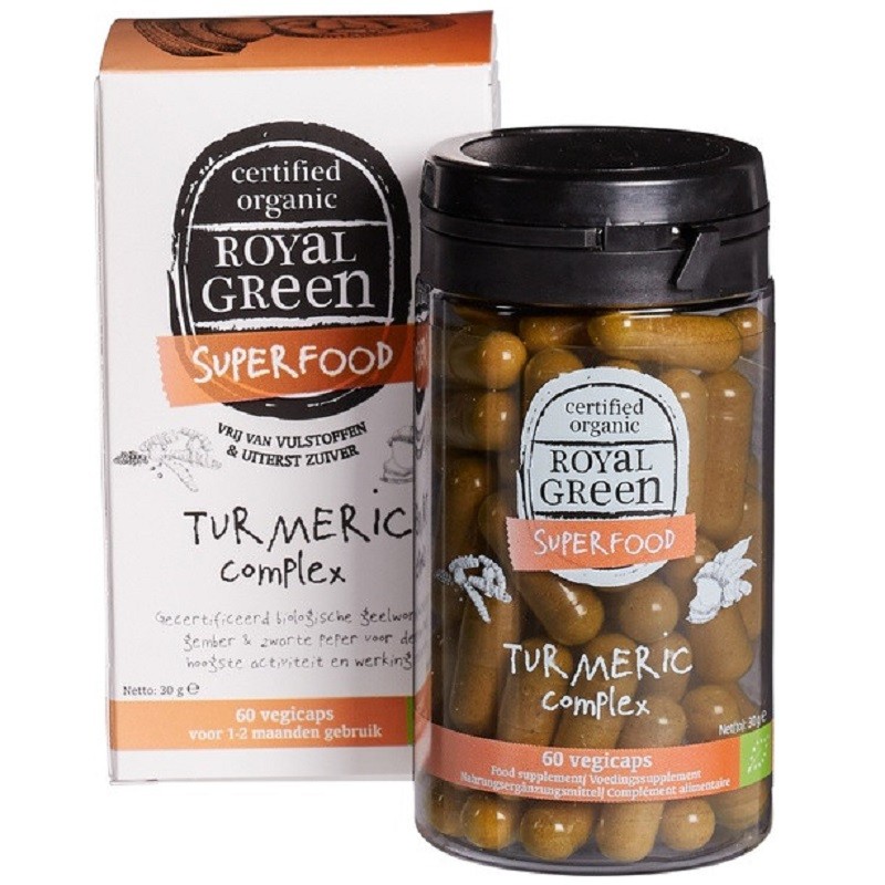 Turmeric Complex bio 60 capsule vegetale Royal Green