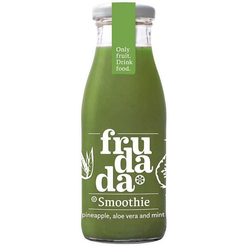 Smoothie cu ananas, aloe vera si menta 250ml Frudada