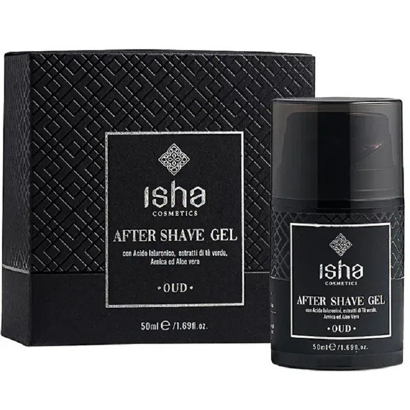 Gel after shave cu acid hialuronic 50ml Isha Cosmetics