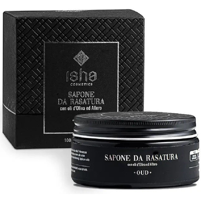 Sapun de ras cu ulei de masline si dafin 100g Isha Cosmetics