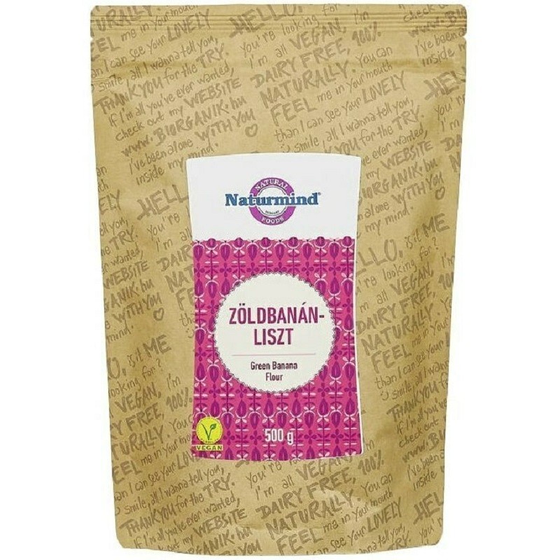 Faina de banane verzi 500g Naturmind