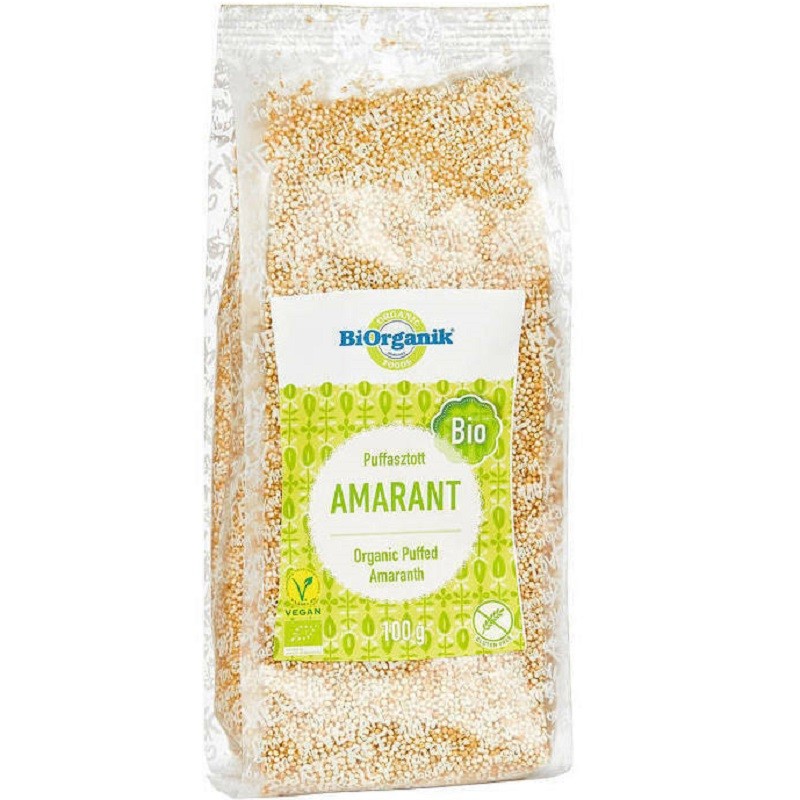 Amaranth expandat bio 100g Biorganik