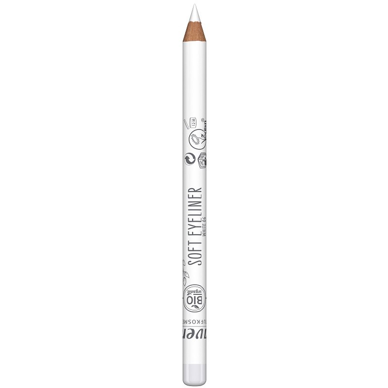Creion contur ochi Alb 06, Soft Eyeliner bio vegan 1.14g Lavera
